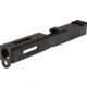 TRYBE Defense Pistol Slide, Glock 17, Gen 3, Venom Cut, Black, SLDG17G3VNM-BN