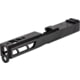 TRYBE Defense Pistol Slide, Glock 17, Gen 3, Viper Cut, Version 2, Black Cerakote, No Base Plate Included, SLDG17G3VPRV2-BN