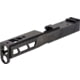 TRYBE Defense Pistol Slide, Glock 17, Gen 4, Venom Cut, Version 2, Black Cerakote, No Base Plate Included, SLDG17G4VNMV2-BN