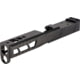 TRYBE Defense Pistol Slide, Glock 17, Gen 5, Venom Cut, Version 2, Black Cerakote, No Base Plate Included, SLDG17G5VNMV2-BN