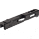 TRYBE Defense Pistol Slide, Glock 17, Gen 5, Viper Cut, Version 1, Black Cerakote SLDG17G5VPR-BN