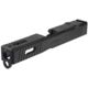 TRYBE Defense Glock 19 Pistol Slide, Glock 19, Gen 3, DeltaPoint Pro Cut, Black, SLDG19G3DP-BN