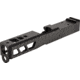 TRYBE Defense Pistol Slide, Glock 19, Gen 3, DeltaPoint Pro Cut, Version 2, Black Cerakote, No Base Plate Included, SLDG19G3DPV2-BN