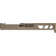 TRYBE Defense Pistol Slide, Glock 19, Gen 3, DeltaPoint Pro Cut, Version 2, FDE Cerakote, No Base Plate Included, SLDG19G3DPV2-FDE
