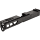 TRYBE Defense Pistol Slide, Glock 19, Gen 3, RMR Cut, Version 2, Black Cerakote, No Base Plate Included, SLDG19G3RMRV2-BN