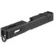 TRYBE Defense Glock 19 Pistol Slide, Glock 19, Gen 3, Viper Cut, Black, SLDG19G3VPR-BN