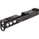 TRYBE Defense Pistol Slide, Glock 19, Gen 4, DeltaPoint Pro Cut, Version 2, Black Cerakote, No Base Plate Included, SLDG19G4DPV2-BN