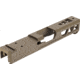 TRYBE Defense Pistol Slide, Glock 19, Gen 4, DeltaPoint Pro Cut, Version 2, FDE Cerakote, No Base Plate Included, SLDG19G4DPV2-FDE