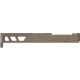 TRYBE Defense Pistol Slide, Glock 19, Gen 4, DeltaPoint Pro Cut, Version 2, FDE Cerakote, No Base Plate Included, SLDG19G4DPV2-FDE