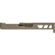 TRYBE Defense Pistol Slide, Glock 19, Gen 4, DeltaPoint Pro Cut, Version 2, FDE Cerakote, No Base Plate Included, SLDG19G4DPV2-FDE
