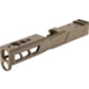 TRYBE Defense Pistol Slide, Glock 19, Gen 4, DeltaPoint Pro Cut, Version 2, FDE Cerakote, No Base Plate Included, SLDG19G4DPV2-FDE