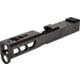 TRYBE Defense Pistol Slide, Glock 19, Gen 4, RMR Cut, Version 2, Black Cerakote, No Base Plate Included, SLDG19G4RMRV2-BN