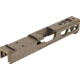 TRYBE Defense Pistol Slide, Glock 19, Gen 4, Venom Cut, Version 2, FDE Cerakote, No Base Plate Included, SLDG19G4VNMV2-FDE