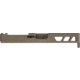 TRYBE Defense Pistol Slide, Glock 19, Gen 4, Viper Cut, Version 2, FDE Cerakote, No Base Plate Included, SLDG19G4VPRV2-FDE