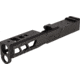 TRYBE Defense Pistol Slide, Glock 19, Gen 5, DeltaPoint Pro Cut, Version 2, Black Cerakote, No Base Plate Included, SLDG19G5DPV2-BN