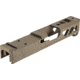 TRYBE Defense Pistol Slide, Glock 26, Gen 3/4, Viper Cut, Version 2, FDE Cerakote, No Base Plate Included, SLDG26G34VPRV2-FDE