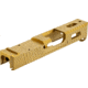 TRYBE Defense TRYBE Defense Glock 26 Pistol Slide - Version 1, Gen 3/4, RMR Cut, Gold, SLDG26G34RMR-GLD