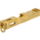 TRYBE Defense TRYBE Defense Glock 26 Pistol Slide - Version 1, Gen 3/4, RMR Cut, Gold, SLDG26G34RMR-GLD