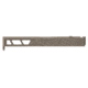 TRYBE Defense Pistol Slide, Glock 17, Gen 3, Viper Cut, Version 2, FDE Cerakote, SLDG17G3VPRV2-FDE
