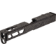 TRYBE Defense Pistol Slide, Glock 17, Gen 5, DeltaPoint Pro Cut, Version 2, Black Cerakote, SLDG17G5DPV2-BN