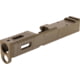 TRYBE Defense TRYBE Defense Pistol Slide, Glock 26, Gen 3/4, RMR Cut, Version 1, FDE Cerakote, Base Plate Not Included, SLDG26G34RMR-FDE