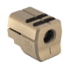 TRYBE Defense Universal 9mm Compensator - Full Size Firearms, Flat Dark Earth, TRBDUNI9MMFS-FDE
