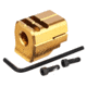 TRYBE Defense Universal 9mm Compensator - Full Size Firearms, Gold, TRBDUNI9MMFS-GLD