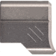 TRYBE Defense Universal Single Port 9mm Compensator, Compact Firearms, Gray, TRBDSPUNI9MMCC-GR