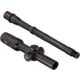 TRYBE Defense 10.5 in .300 AAC Blackout Balance Profile AR-15 Rifle Barrel &amp; TRYBE Optics 1-6x24mm Rifle Scope, 30mm Tube, Black