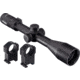 TRYBE Optics 6-24x50mm Rifle Scope, 30mm Advanced Scope Rings, Extra High, Black