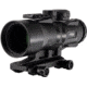 TRYBE Optics 5x36mm Compact Prism Scope Red Dot Sight, 36mm Tube, 4 MOA Dot, Anodized, Black, TRO5XPRISM-BL