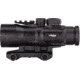 TRYBE Optics 5x36mm Compact Prism Scope Red Dot Sight, 36mm Tube, 4 MOA Dot, Anodized, Black, TRO5XPRISM-BL