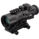 TRYBE Optics 5x36mm Compact Prism Scope Red Dot Sight, 36mm Tube, 4 MOA Dot, Anodized, Black, TRO5XPRISM-BL