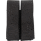 TRYBE Tactical Covered Double Pistol Magazine Pouch, Black, 22HPC2BK