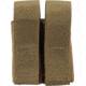 TRYBE Tactical Covered Double Pistol Magazine Pouch, Coyote Tan, 22HPC2CB