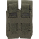 TRYBE Tactical Covered Double Pistol Magazine Pouch, OD, 22HPC2OD