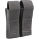 TRYBE Tactical Covered Double Pistol Magazine Pouch, Wolf Grey, 22HPC2WG