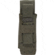 TRYBE Tactical Covered Single Pistol Magazine Pouch, OD, 22HPC0OD