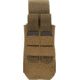 TRYBE Tactical Covered Single Rifle Magazine Pouch, Coyote Tan, 22HRC0CB