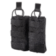 TRYBE Tactical Double 5.56 Magazine Pouch, Black, RMP-DB556-BL