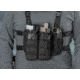 TRYBE Tactical Double 5.56 Magazine Pouch, Black, RMP-DB556-BL