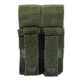 TRYBE Tactical Double Pistol Pouch, Olive Drab, DBPMP-OD