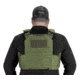 TRYBE Tactical Laser-Cut Plate Carrier w/Fast-Release Tubes, Olive Drab, LCPC-OD