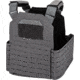 TRYBE Tactical Laser-Cut Plate Carrier w/Fast-Release Tubes, Wolf Gray, LCPC-WG