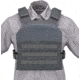TRYBE Tactical Minimalist Plate Carrier, Grey, MNPC-GRY