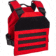 TRYBE Tactical Minimalist Plate Carrier, Red, MNPC-RD