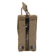 TRYBE Tactical Single 5.56 Magazine Pouch, Coyote Tan, RMP-S556-CT