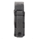 TRYBE Tactical Single Pistol Pouch, Wolf Gray, SPMP-WG