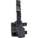 TRYBE Tactical Universal Holster w/ Drop Leg Platform, Black, TRT-UH-DLP-BL