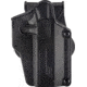 TRYBE Tactical Universal Holster w/ Paddle and Belt Clip, Right, Black, TRT-UH-PBCKIT-BL